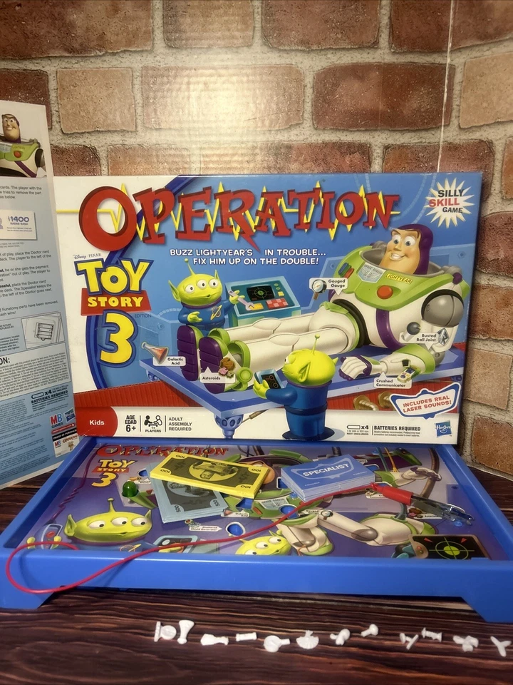 Hasbro Operation Toy Story 3 Juego Completo Foto 1 de 1