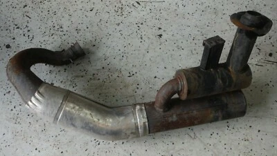 OEM 2000 00 YAMAHA PHAZER PZ500 PZ 500 MOUNTAIN LITE EXHAUST PIPE MUFFLER R-00 - Image 1 of 4