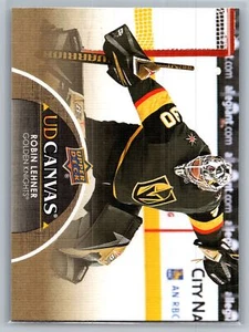 Robin Lehner 2021-22 Upper Deck - UD Canvas Vegas Golden Knights - Picture 1 of 2