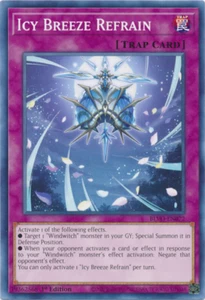Icy Breeze Refrain x3 BLVO-EN072 YuGiOh! 1st Edition Common - Picture 1 of 1