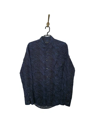 Tiger Of Sweden Farrell Long Sleeve Shirt Cotton Slim Fit Men Size: 39 15 1/2 - Image 1 of 4