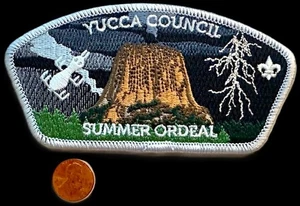 FUSION BOY SCOUT OA GILA 378 BSA YUCA 2022 TORRE DEL DIABLO PRUEBA CSP 200 HECHO! - Imagen 1 de 2