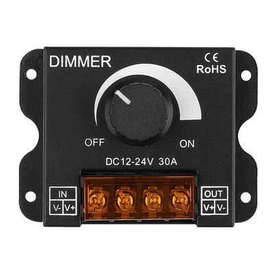 Adjustable Brightness PWM Dimming Controller Accessories For LED Light Strip - Image 1 of 4