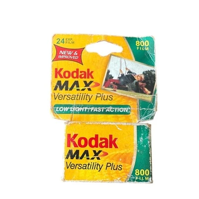 Kodak Max Versatility Plus 24exp Film 800 Film Exp 2006 - Image 1 of 4