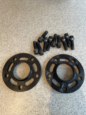 BMW F32 Turner MOTORSPORTS WHEEL SPACER 15MM Extended Lug BOLTS SET 5x120 - Image 1 of 4