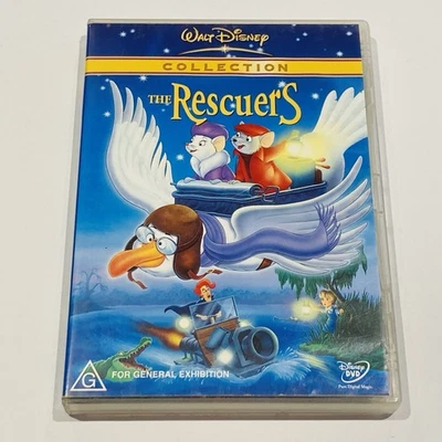 The Rescuers (DVD, 1990) Fast Free Post - image 1 of 4