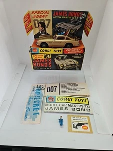 corgi 261 james bond 007 aston martin db5 1965 Boxed. - Picture 1 of 24
