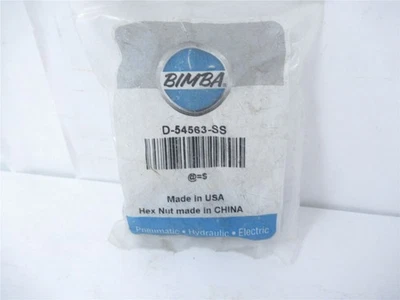 243387 Novo-Sem Caixa; Bimba D-54563-SS KIT DE SUBSTITUIÇÃO DE CILINDRO DE EXTREMIDADE DE HASTE 2" Furo - Imagem 1 de 4