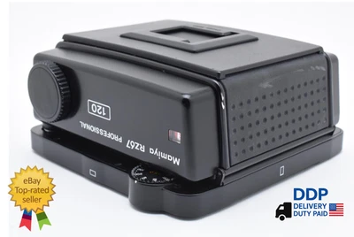 [EXC+5] Mamiya RZ67 Pro Professional 120 Roll Film Back Holder From JAPAN - Image 1 of 4