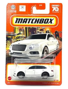 Matchbox '18 Bentley Bentayga weiß, 4/100 - Bild 1 von 1