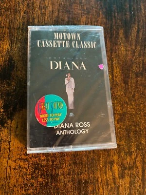NEW  Diana Ross  Anthology Motown Cassette SEALED - Image 1 of 2