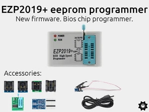 Programador EZP2019+ Eeprom Bios Chip 24/25/26/93 Series Eeprom Nuevo Firmware - Imagen 1 de 5