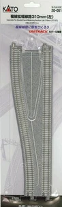 Kato 20-051 N Unitrack 12 1/5" Dbl Track Widening Section Left - Picture 1 of 1