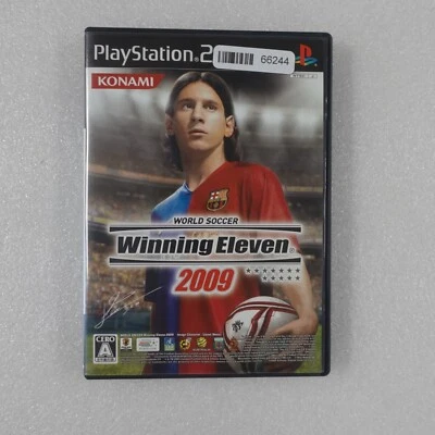 PS2 Sony Playstation 2 World Soccer Winning Eleven 2009 For Japan Only KONAMI - Image 1 of 3