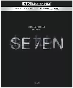 SEVEN (SE7EN) - 30TH ANNIVERSARY - 4K UHD DIGIBOOK - FREEMAN/PITT - BRAND NEW! - Picture 1 of 4