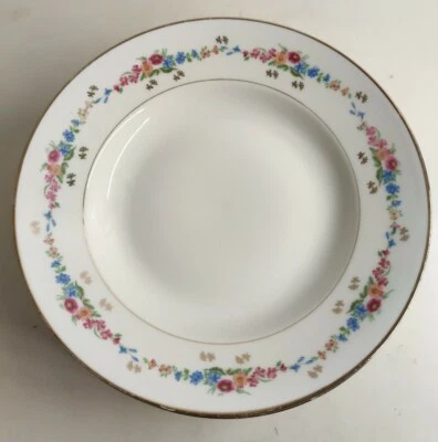 Lot 6 Anciennes assiettes creuses en porcelaine Limoges D 23 cm Vierzon lot 1  - Photo 1/4