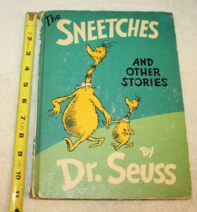 Vtg 1961 The Sneetches and Other Stories by Dr Seuss HC 11" x 8" - Picture 1 of 7