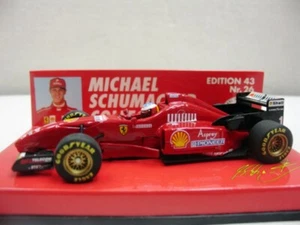 EXTREMELY RARE Ferrari F310 Schumacher Nürburgring 1996 MSC26 1:43 Minichamps - Picture 1 of 4