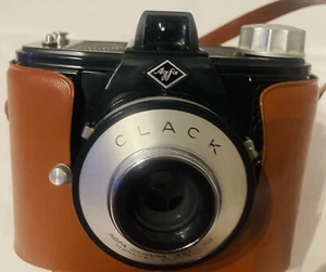 Vintage Agfa CLACK 6042/030 Kamera m. Originaltasche Agfa Camera-Werk AG Germany - Bild 1 von 2