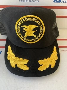 National Rifle Association of America NRA Incorporated 1871 Snapback Trucker Hat - Picture 1 of 8