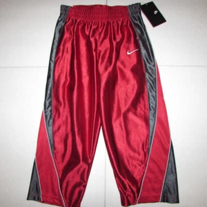 NEW w/Tag-NIKE Boy's Red w/Gray Trim Pants Sz 4 - Picture 1 of 3