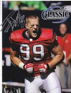 JJ Watt Signed 8x10 Photo Auto Houston Texans - Picture 1 of 1