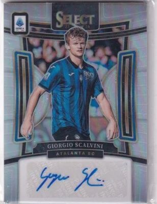 Panini Select 2023-24 Serie A No. S-GS Giorgio Scalvini Auto Silver Prizm - Image 1 of 2