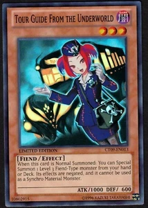 Guía turístico Yugioh del inframundo CT09-EN013 súper raro limitado - casi nuevo - Imagen 1 de 2