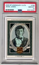 2009 Sp Legendary Cuts Jesse James 322/550   PSA 10    POP 1