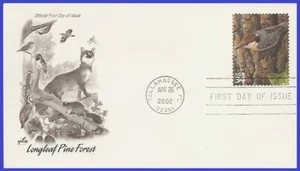 USA3 #3611j U/A ARTCRAFT FDC Pine Forest Brown-headed Nuthatch - Picture 1 of 1