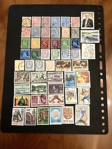 Finland. Selection Of 52 Stamps From An Old Collection. As Illustrated. - Picture 1 of 1