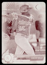 2017 Bowman Chrome Mini Prospects Printing Plates Magenta #BCP203 Yairo Munoz /1