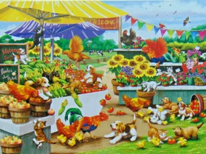 PUZZLE...JIGSAW...WERNERSBACH...Mischeif al supporto della fattoria...500pz...Sigillato. - Foto 1 di 1