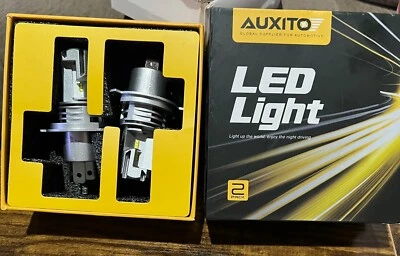 H4 9003 LED Bulb HB2 Headlight Bulbs, 15000LM Per Set 6500K Xenon White for High - Image 1 of 3