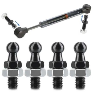 4pcs Ball Mount Threaded Stud Brackets 10mm Gas Prop Strut Spring RV Camper 1/2" - Picture 1 of 11