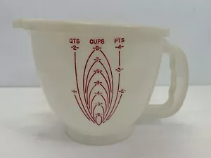 Vintage Tupperware Mix N Store 8 Tassen 2 Quart Mess Teig Schüssel mit Deckel 696-4 - Bild 1 von 8