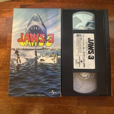 Jaws 3 (VHS, 1998) Buy 2 Get 1 Free - Image 1 of 3