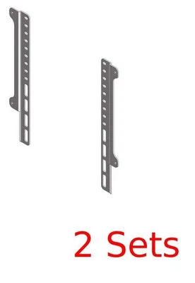 Lot of 2 Chief FHB5149 High-Low 4" Vertical Mounting VESA Offset Bracket/Adapter - Image 1 of 4