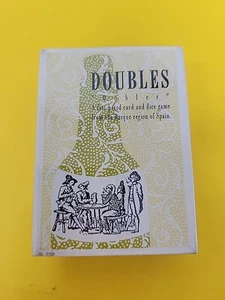 Doubles Dubles Card Dice Game Spain Classic Pub Games Avid Press NY NEW RARE  - Picture 1 of 9