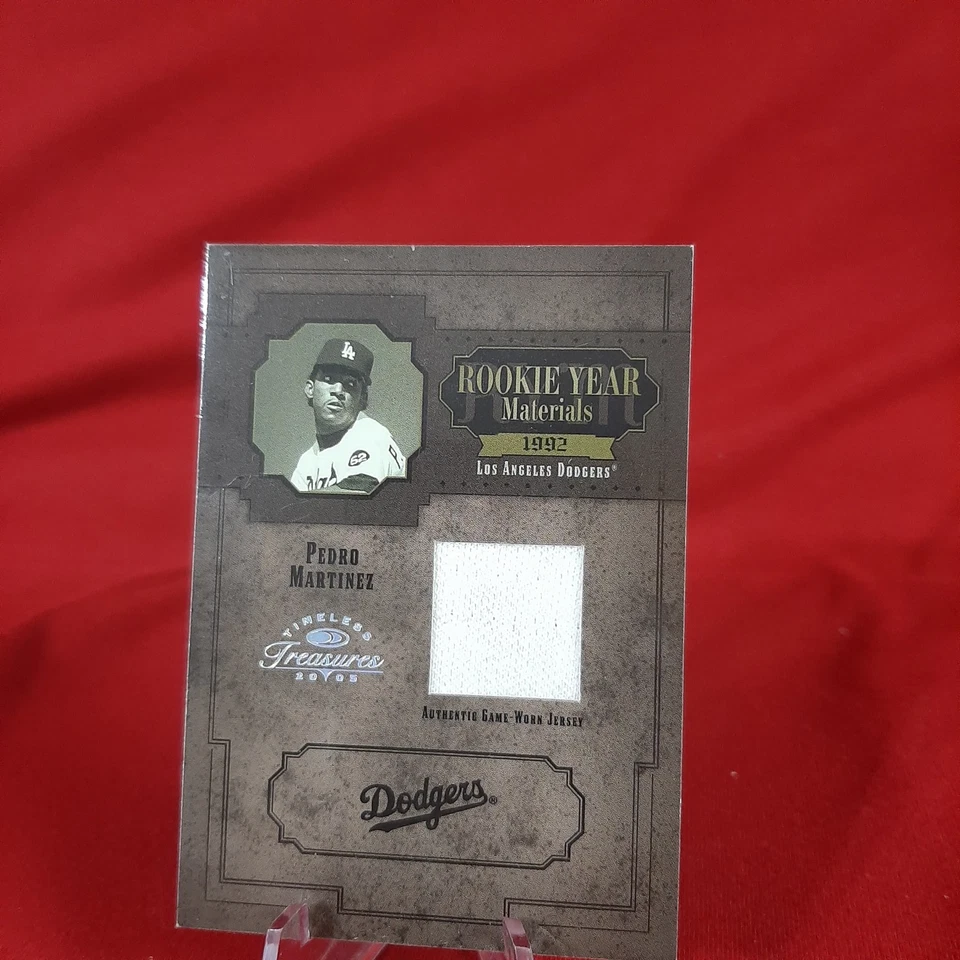 Donruss Timeless Treasures 2005 Pedro Martínez novato año Materiales 44/100 Foto 1 de 2