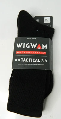 Calcetines Wigwam tácticos negros grandes para hombre 9-12 para mujer 10-13 nuevos Foto 1 de 4