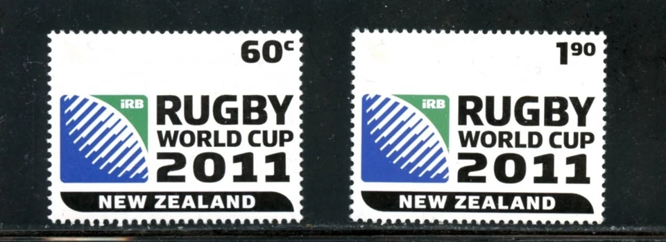 LOT 32614 MINT NH OG 2328-2329 RUGBY  : STAMPS FROM NEW ZEALAND - Image 1 of 1