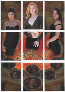 Charmed: Connections - Juego de 9 cartas debajo de su persecución de hechizos - casi nuevo Inkworks 2004 - Imagen 1 de 2