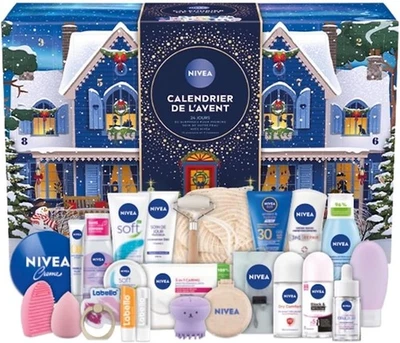 NIVEA - Adventskalender Damen Edition 2025 Schönheitsgeschenkset 24 Überraschung - Bild 1 von 3
