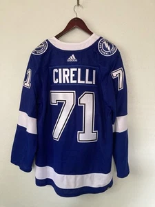 NWT Adidas NHL Tampa Bay Lightning Jersey Size 56 Anthony Cirelli #71 - Picture 1 of 10