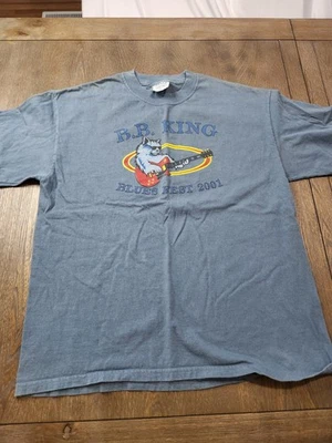 True Vintage 2001 - BB King - Blues Portrait Shirt - Large  - Image 1 of 4