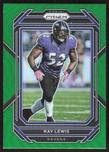 1324J 2022 Panini Prizm #27 Ray Lewis Green - Bild 1 von 2
