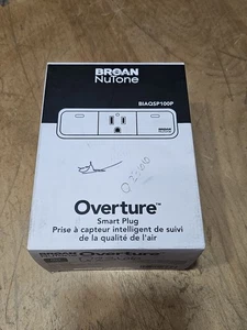 NUEVO BROAN NUTONE OVERTURE ENCHUFE INTELIGENTE BIAQSP100P - Imagen 1 de 2
