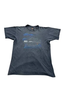 Vintage Harley-Davidson tshirt Snake Graphic faded Las Vegas USA 90s large - Picture 1 of 7
