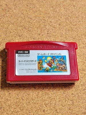 Super Mario Bros Gameboy Advance Famicom Mini GBA Spiel nur Cartridge getestet - Bild 1 von 4